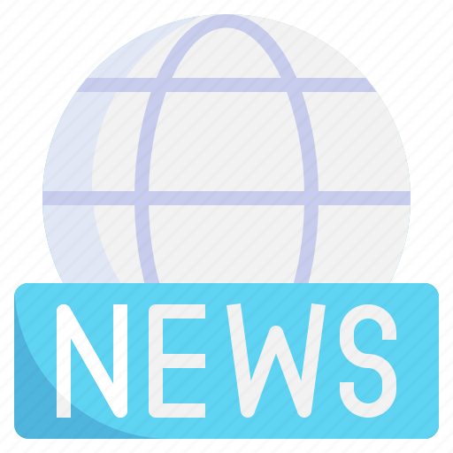News, worldwide, globe, earth, internet, grid, communications icon - Download on Iconfinder