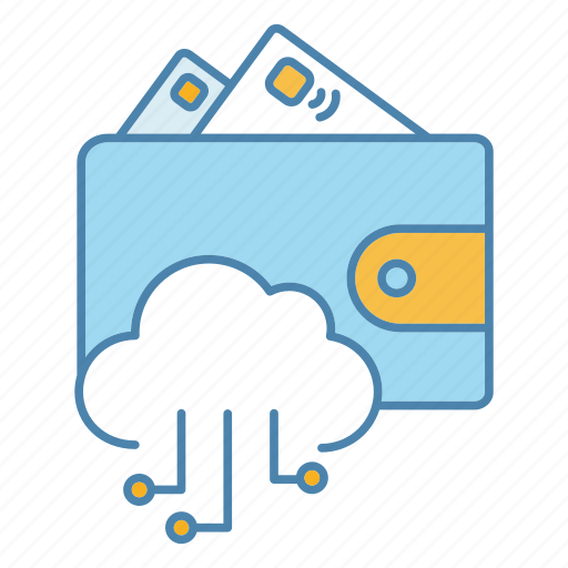 Cloud computing, digital, e-payment, e-wallet, electronic, money, wallet icon - Download on Iconfinder