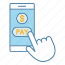 banking, e-payment, mobile, money, online, pay, smartphone