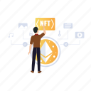 crypto, currency, network, digital, nft