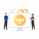 token, nft, crypto, bitcoin, currency