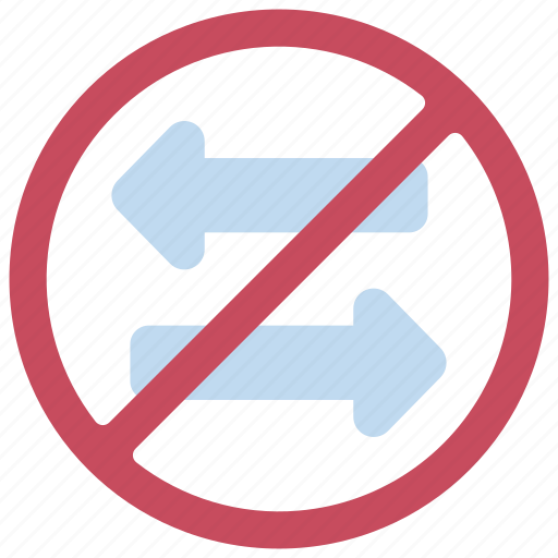 No, transferring, transfer, prohibited, transaction icon - Download on Iconfinder