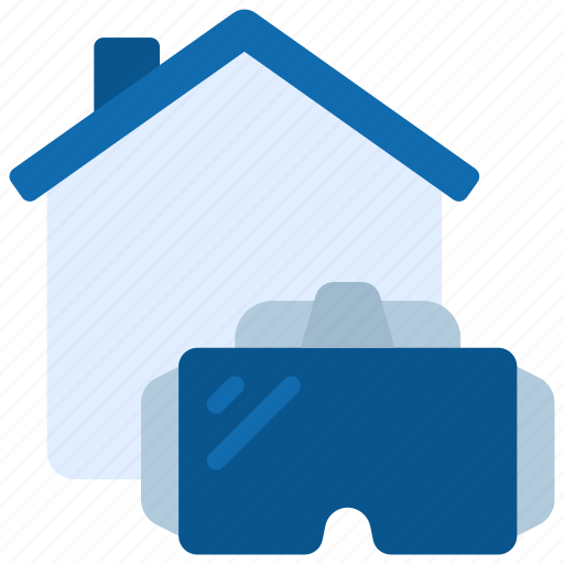 Vr, home, house, virtual, reality icon - Download on Iconfinder