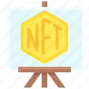 nft, cryptocurrency, blockchain, artwork gallery, physical artwork gallery