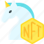 nft, cryptocurrency, blockchain, unicorn, horse 