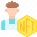 nft, cryptocurrency, blockchain, support artist
