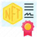 nft, cryptocurrency, blockchain, certificate, certificate of ownership