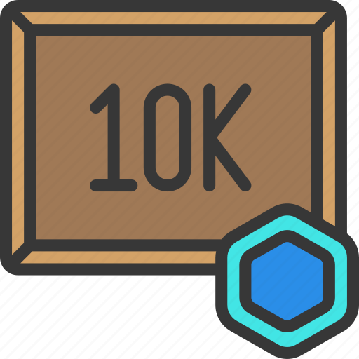 Thousand, art, tokens, 10k, artist icon - Download on Iconfinder