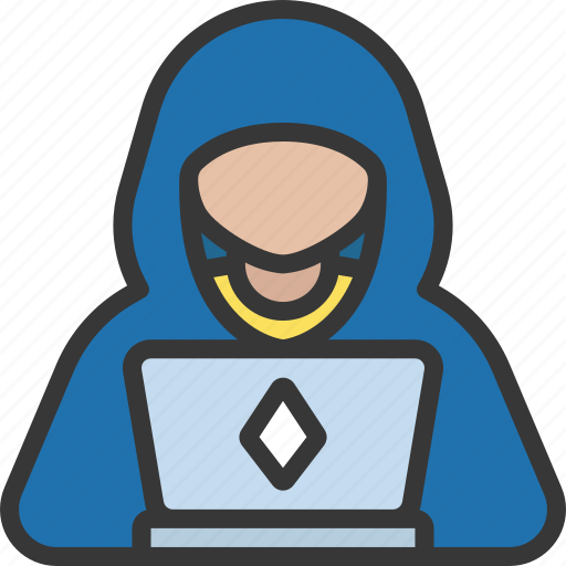 Crypto, hacker, hack, theft, criminal icon - Download on Iconfinder