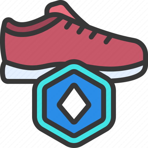 Sneaker, shoe, trainers, shoes, token icon - Download on Iconfinder