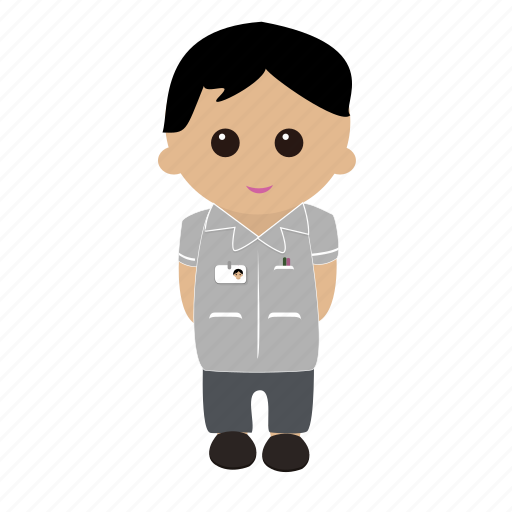 Male, nhs, nurse, uniform icon - Download on Iconfinder