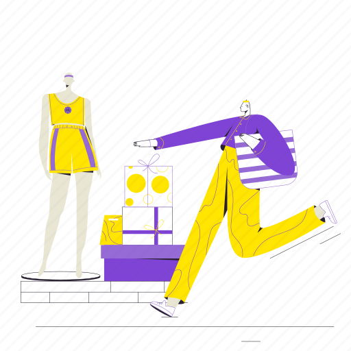 Ecommerce, shop, sales, sale, black friday, cart, shopping illustration - Download on Iconfinder