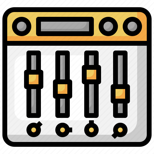 Audio, mix, turntable, music, sound, mixer, entertainment icon - Download on Iconfinder