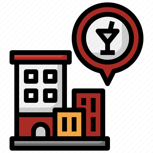 Location, pin, street, map, club, position icon - Download on Iconfinder