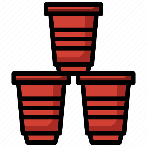 Plastic, cup, party, drink, entertainment icon - Download on Iconfinder