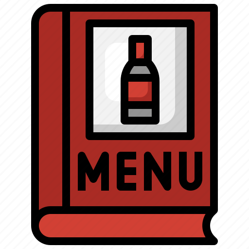 Wine, menu, bottle, beverage, alcohol, bar icon - Download on Iconfinder
