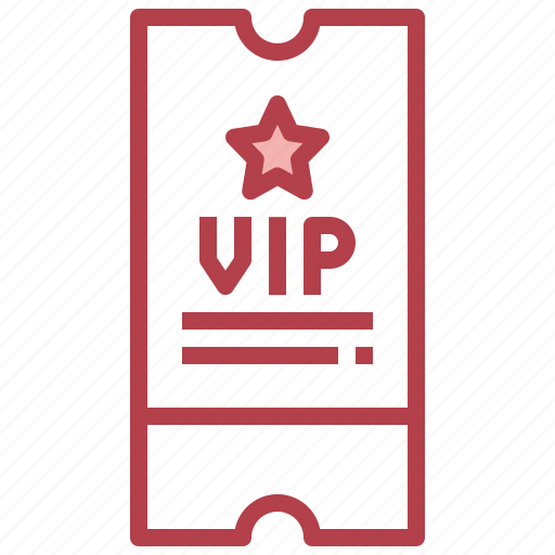 Ticket, vip, pass, entertainment, show icon - Download on Iconfinder