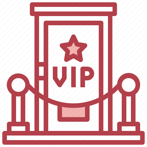 Vip, room, lounge, party, door, star icon - Download on Iconfinder