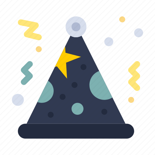 Hat, night, party icon - Download on Iconfinder