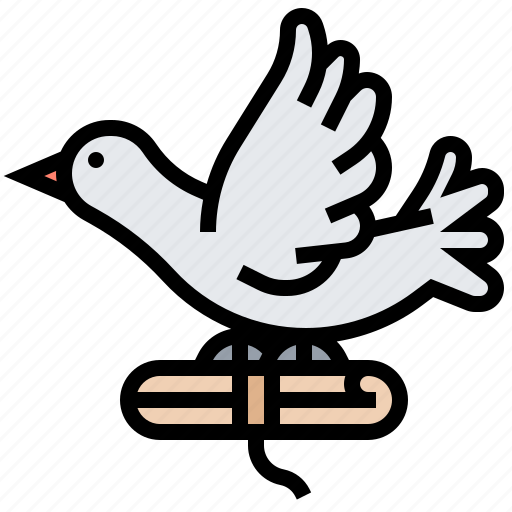 Bird, carrier, delivery, messenger, sending icon - Download on Iconfinder