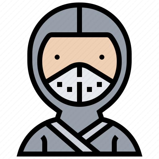 Cover, face, hiding, mask, ninja icon - Download on Iconfinder