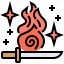 katana, ninja, sigil, sword, symbol 