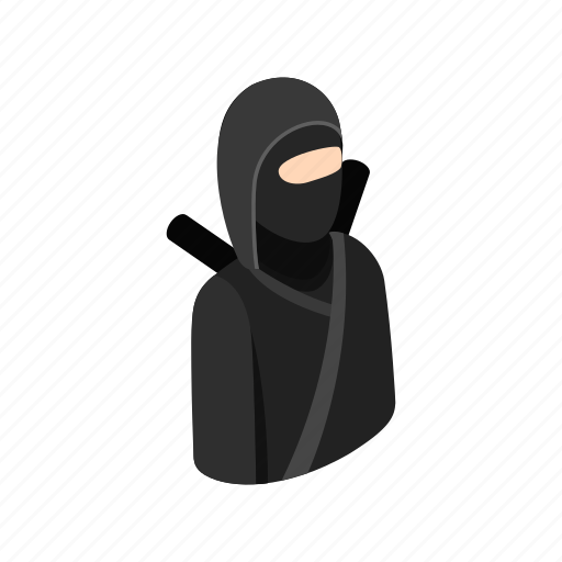 Chain, cloth, isometric, mail, masculine, person, shinobi icon - Download on Iconfinder