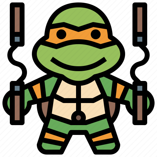 Avatar, hero, michaelangelo, ninja, people, super, turtles icon - Download on Iconfinder