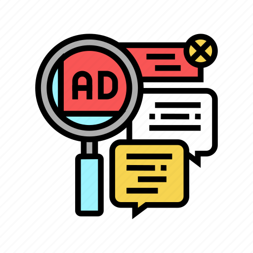 Advertisement, comments, blocking, ads, free, advertise icon - Download on Iconfinder
