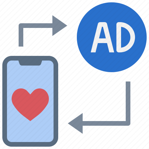 Interest, like, advertisement, social, media, smartphone, no icon - Download on Iconfinder