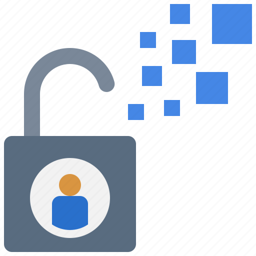 Personal, data, leaked, no, privacy, unsafe, user icon - Download on Iconfinder