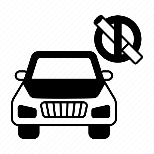 Vehicle, no smoking, car, driving, illegal, smokefree, automobile icon - Download on Iconfinder