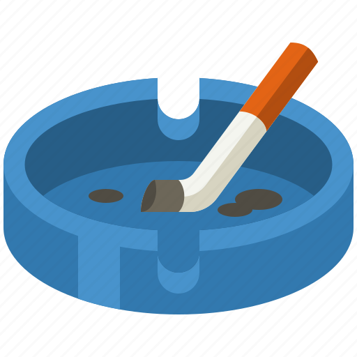 Ashtray, smoking, cigarette, tobacco, smoke, nicotine, cigar icon - Download on Iconfinder