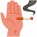 no, smoking, no smoking, cigarette, smoke, no cigarette, hand