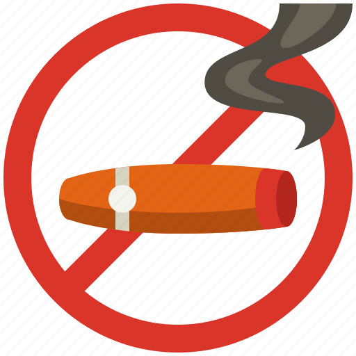 Cigar, no cigar, tobacco, smoking, smoke, no-smoking, cigarette icon - Download on Iconfinder