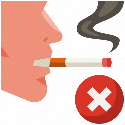 No, smoking, no smoking, cigarette, smoke, no cigarette, tobacco icon - Download on Iconfinder