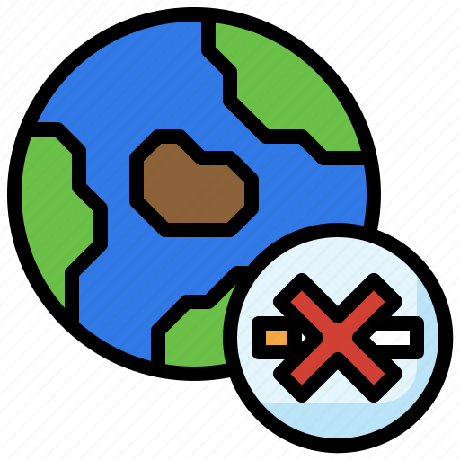 World, tobacco, no, smoking, not, allowed, forbidden icon - Download on Iconfinder