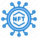 nft, digital, non, fungible, token, coin, cryptocurrency