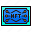 money, nft, non, fungible, token, finance, cryptocurrency 