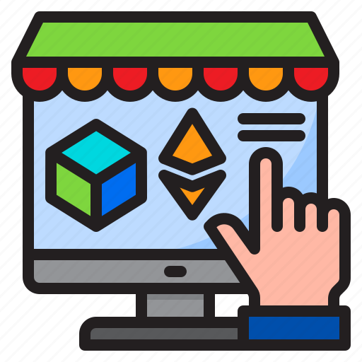 Shop, store, ethereum, nft, non, fungible, token icon - Download on Iconfinder