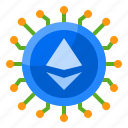 ethereum, cryptocurrency, coin, digital, currency, bitcoin
