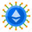 ethereum, cryptocurrency, coin, digital, currency, bitcoin 