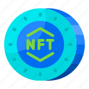nft, coin, non, fungible, token, cryptocurrency, digital