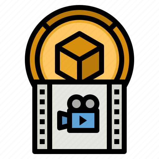Video, nft, non, fungible, footage icon - Download on Iconfinder