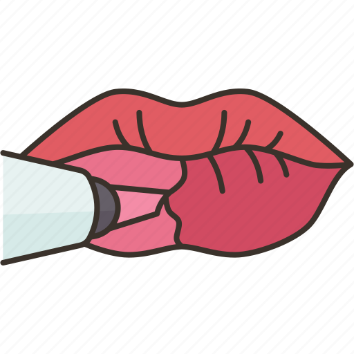 Lip, blushing, cosmetic, tattoo, makeup icon - Download on Iconfinder