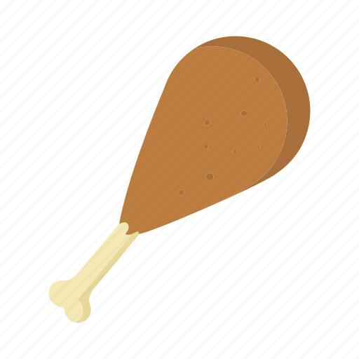 Chicken, cooked, drumstick, food, fried, meal, meat icon - Download on Iconfinder