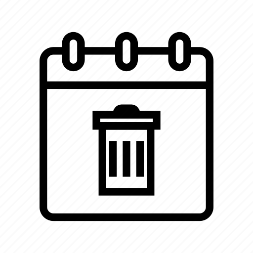 Delete file, note, notebook, notepad, trash, trash bin, trash notes icon - Download on Iconfinder