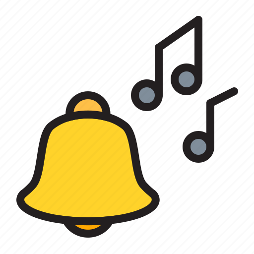 Bell, notification, alert, alarm, sound, ring icon - Download on Iconfinder