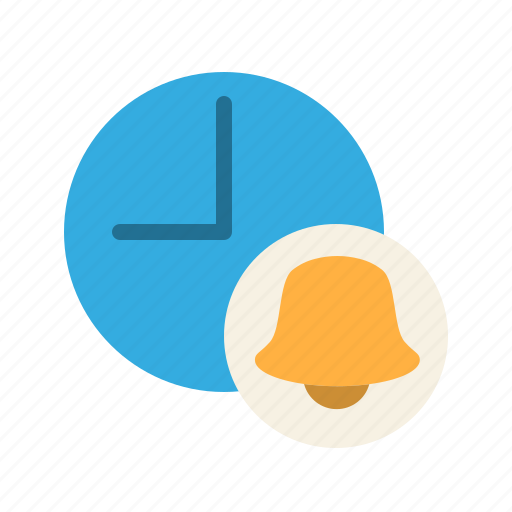 Clock, time, bell, notification, alert, alarm, sound icon - Download on Iconfinder