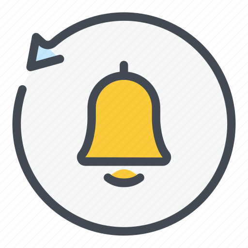 Bell, alarm, notification, update, refresh, change icon - Download on Iconfinder